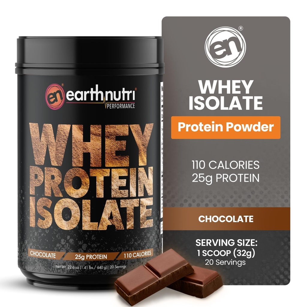 Whey Isolate Protein Tozu – Kas Kurtarma ve Büyüme için Post Workout Recovery Tozu – 25g Protein – Kolay Digestible – Non-GMO & Gluten-Free – Flavor – 20 Servisler (1.41 lbs)