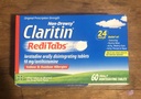Claritin RediTabs 24 Hour Allergy Medicine, Non-Drowsy Allergy Relief, Loratadine Antihistamine Tablets, 60 Count