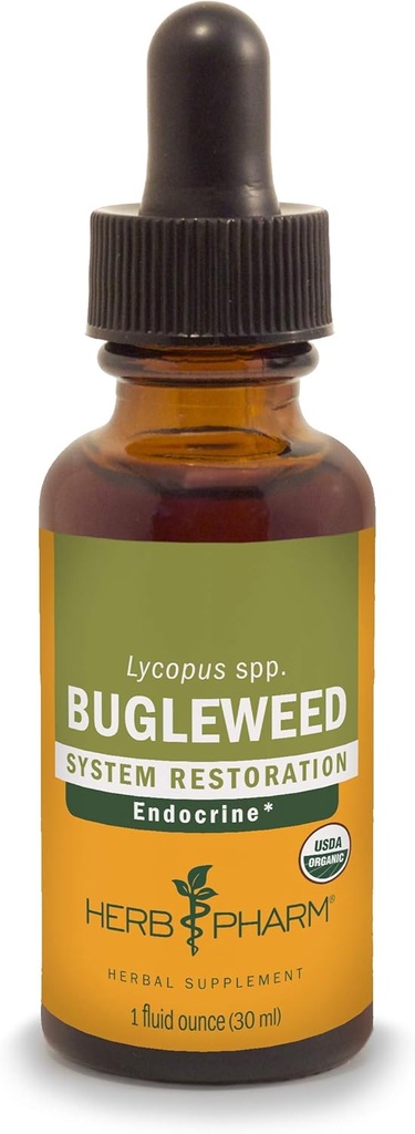 Herb Pharm Bugleweed Extract for Endocrine System Support - 1 Ounce