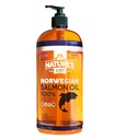 Doğa Diyeti 32 oz Norveçli Salmon Yağ Köpekleri ve Kediler - Ortak Fonksiyonl Immune Heart Health Appetite Skin & Coat Omega 3 6 9 Sıvı Yiyecek Topper EPA DHA Fatty Asits