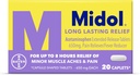 Midol Long Lasting Relief 20ct: Midol Long Lasting Relief, Menstrual Symptom Reliever & Fever Reducer, Caplets with Acetamophen for Menstrual Pain Relief - 20 Count (Packaging May Vary)
