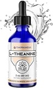 FWS L Theanine Liquid Drops, 200 mg 99 Pure Bioaktif L-Theanine, Organic, Natural, Vegan, GMO Calmness, Relaxation, Improv Mood, Restful Sleep, Yetişkinler ve Çocuklar için Yardım Ediyor