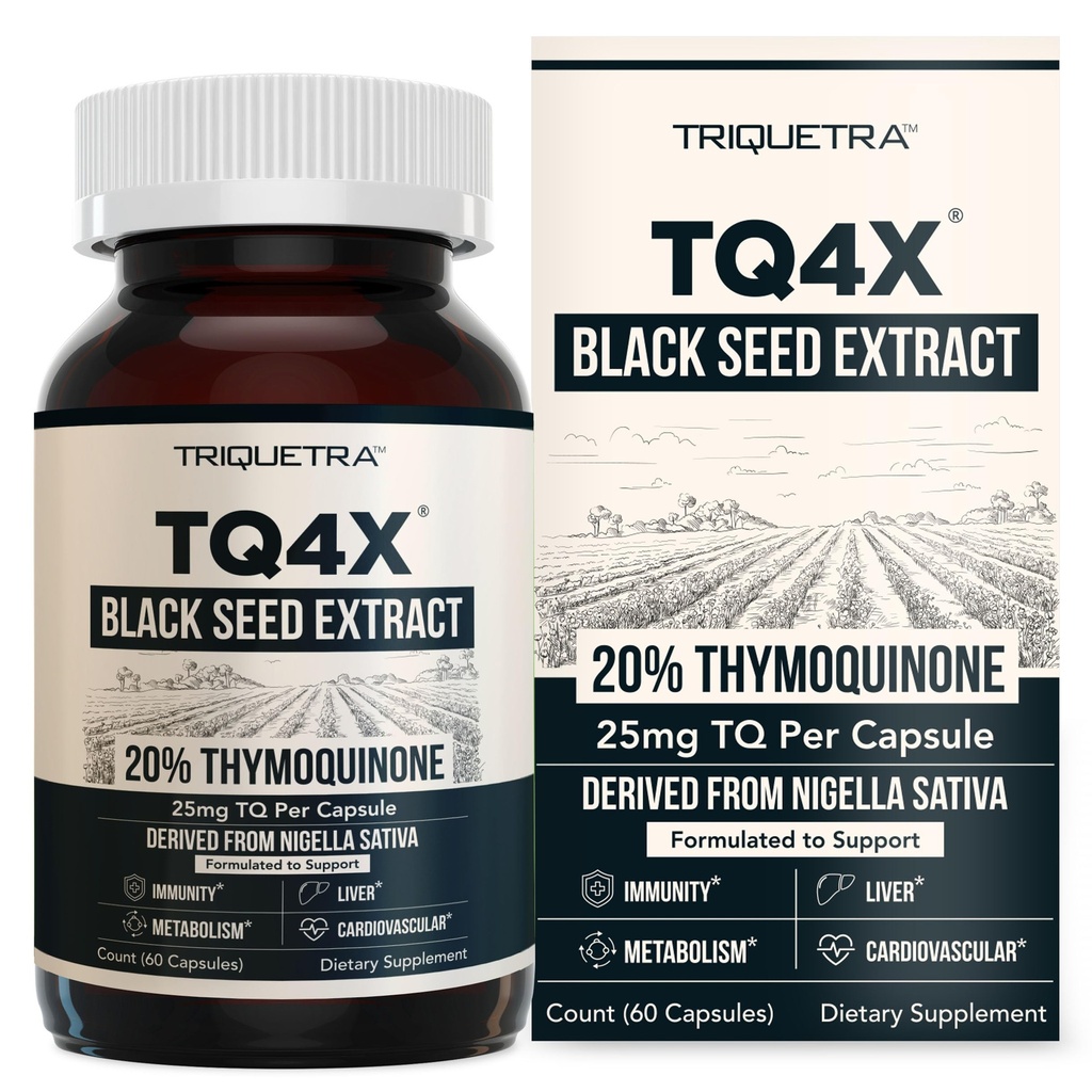 % 20 Yourmoquinone Black Seed Oil Extract Capsules - TQ-Advanced 4X®: Potent Thymoquinone Concentration kullanılabilir - 60:1 Nigella Sativa, Raw Form, Vegan, Glass Şişe (60 Capsules)