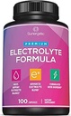 Premium Electrolyte Capsules - Keto için Destek, Low Carb, Rehidrasyon ve Kurtarma - Elektrolyte Makyaj Tabletleri - Electrolyte Salts, Magnezyum, sodyum, P properties – 100 Capsules