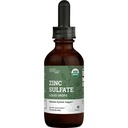 Organik Sıvı Çinko Sulfate - Skin Health için Saf çinko Supplements, Immune System Function and Normal Hücre Büyüme Yetişkin Erkekler ve Kadınlar - Non-GMO, Vegan 7.5 mg - 2 Fl Oz