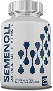 Zonata (1 Pack) Semenoll Ανδρική Φόρμουλα Απόδοσης, χάπια Semenoll για άνδρες, 60 Count