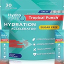Elektrolyte Toz Sugar-Free Hydration Packets Tropikal Punch HydroMATE 30 Stick