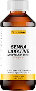 Senna Sıvı Sennosides Senna Laxative Tarafından Llorens Care 8.8 mg. 5 mL. Doğal Sennosides'ten yapılmış. Sıvı Laxative Alleviate Constipation & provide Relief. Senna Syrup