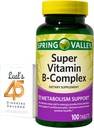 Spring Valley Super Vitamin B Kompleksi Karbonat, Ascorbici 100 Tablet Lual'ın 45 Diyabet Decoded
