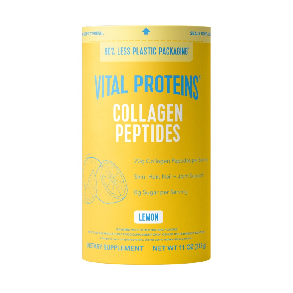 Vital Proteins Collagen, Toz, Collagen Supplements, Hair & Skin Health, 14 Hizmet, Lemon