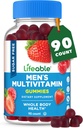 Lifeable Sugar Free Multivitamin for Men Gummies | Iron and 18 Essential Vitamins and Minerals | Sugar Free Vitamins | 90 Gummies
