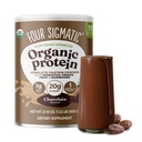Four Sigmatic Organic Plant-Based Protein Toz Kremy Cacao Protein with Lion's Mane, Chaga, Cordyceps ve More | Clean Vegan Protein Beyin Fonksiyonu ve Immune Desteği için Elevated | 21.16 oz
