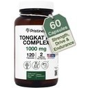 PRISTINE'S Tongkat Ali Κάψουλες - 1000MG 60 Ημέρα προσφοράς - Υποστήριξη Αθλητικής Απόδοσης - Lean Mass Muscle Building συμπλήρωμα βοτάνων για άνδρες & γυναίκες - Vegan, χωρίς γλουτένη, μη ΓΤΟ