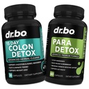 Kolon Cleanser Detox & Intestinal Supplement - 15 Gün Koloni Probiyotik, Wormwood, Black Walnut, Psyllium, Aloe Kompleksi - Bowel Hareketi Stomach Bloating Gut Desteği için Tamamlar