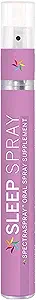 Sleep Support Spray (30 Day Supply) - Μελατονίνη, 5-HTP, L-Θεανίνη, & εκχυλίσματα βοτάνων, Spearmint Flavor, TSA Ασφαλής & Γρήγορη Απορρόφηση από SpectraSpray