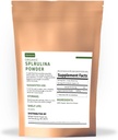 Organik Spirulina Toz, Non-GMO, USDA sertifikalı, Yüksek proteinli bir Superfood, Boost Energy, Advanced Immunity, Bireysel Paket