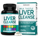 Liver Cleanse Detox & Tamir 27 1 Formula - Süt Butle, Dandelion Root, Turmeric, Artichoke Extract & More - Liver Detox Support Supplement - 3rd Party Tested, Vegan Güvenli & ABD Made (60 Count)