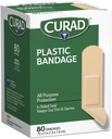 Curad Plastik Bandages .75 X 3 Inches 80 Her