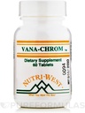 Vana-Chrom - 60 Tablets by Nutri West