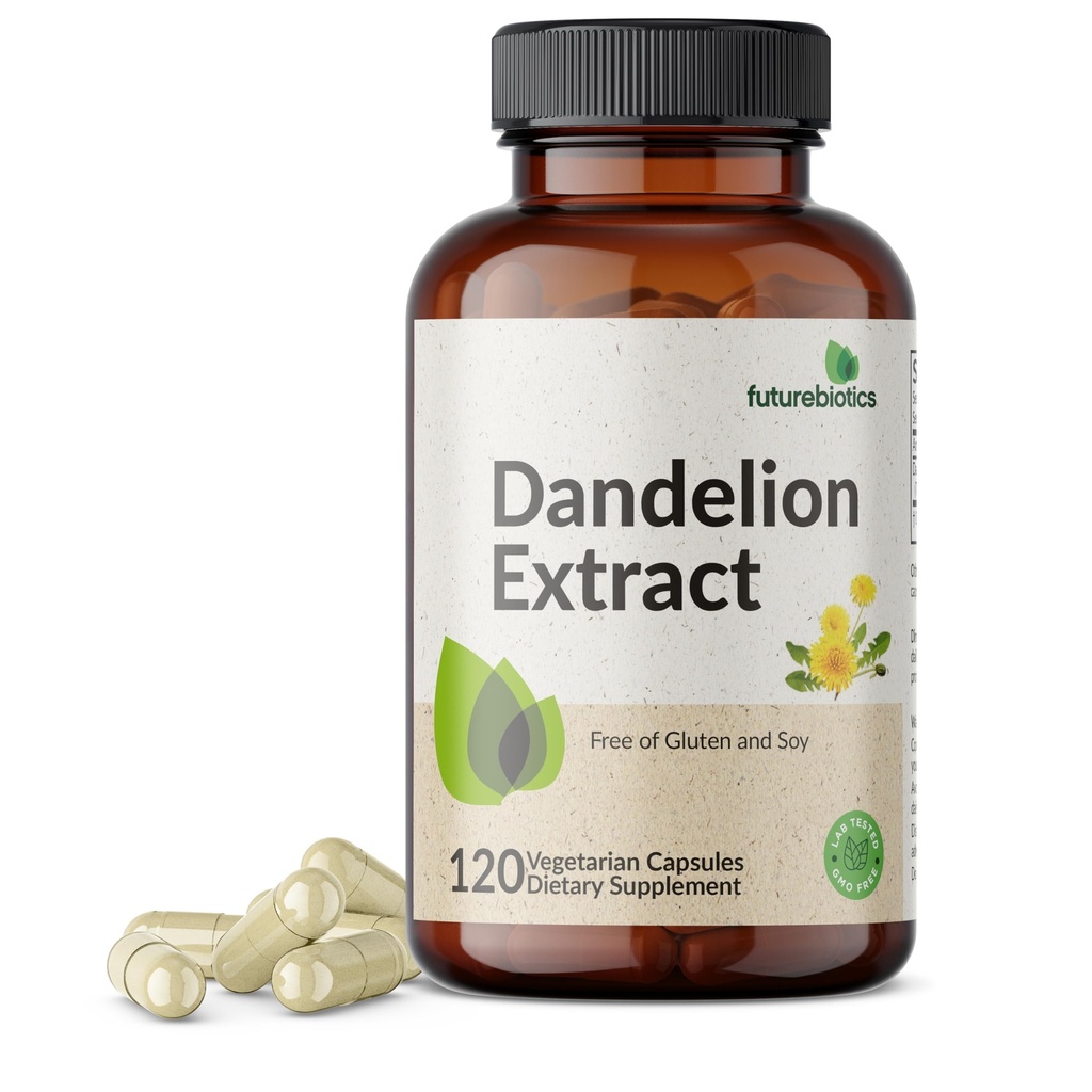 Futurebiotics Dandelion Root 1500 MG per Serving Traditional Diuretic Herb, Non-GMO, 120 κάψουλες χορτοφάγων