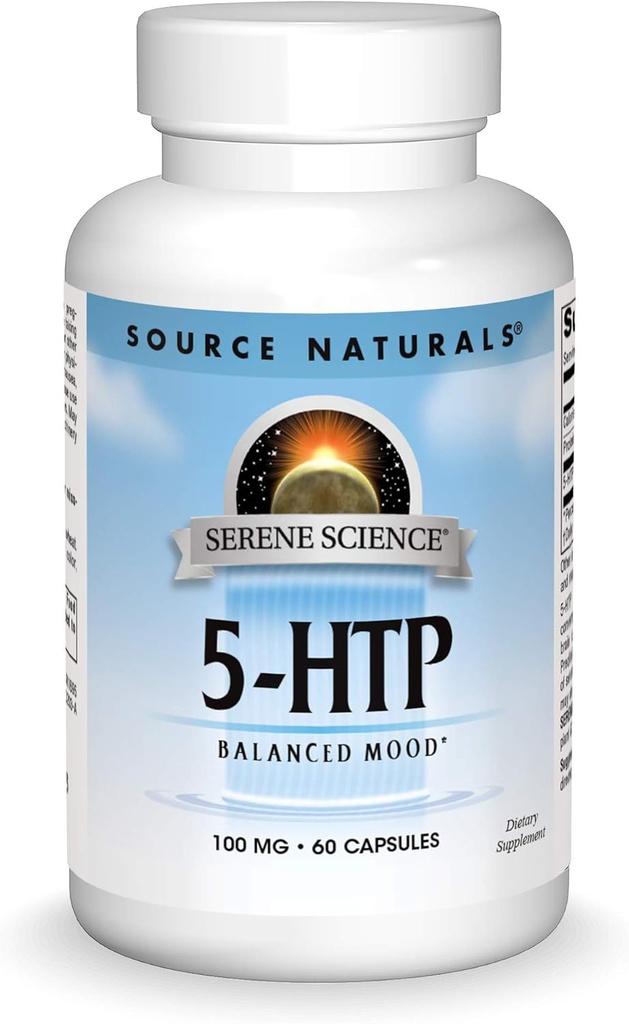 Source Naturals Serene Science 5HTP 100 mg - 60 Capsules