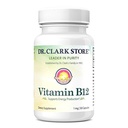 Dr. Clark B12 Supplement, 1mg, 50 Gelatin Capsules