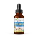 Odak ve Dikkat Supplements 1oz - Çocuklar için Ashwagandha ile Odak Supplements with Ashwagandha for Kids & Natural Moringa Extract for a Serene and Genius Mind - Non-GMO Focus Vitamins for Kids - Made in USA