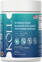 KÖLL Marine Collagenvor Toz (300g) Kadınlar ve Erkekler için ücretsiz Collagen, 10.000 mg Hydrolyzed Supplement, Wild-Caught Sourced, Non-GMO, 0% Preservatives Type 1 for Bone & Skin Health