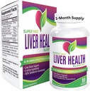 Liver Health Supplements (All-in-1) 6 Active Materialss | Daily Liver Detox & Cleanse Support Supplement | Natural Liver Nutrients for Men & Women | 1Month Supply | 90 Capsules
