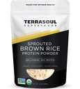 Terrasoul Superfoods Organik Sprod Brown Rice Protein Toz, 1.5 Pound
