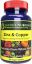 ZINC & Copper - En yüksek boy için test edildi! Hızlı Aborpsiyon, 100% Organik Doğal Malzemeler - Kitlesel Immune Desteği - Kalp ve Vücut! - Vegan Tabletler (60ct)