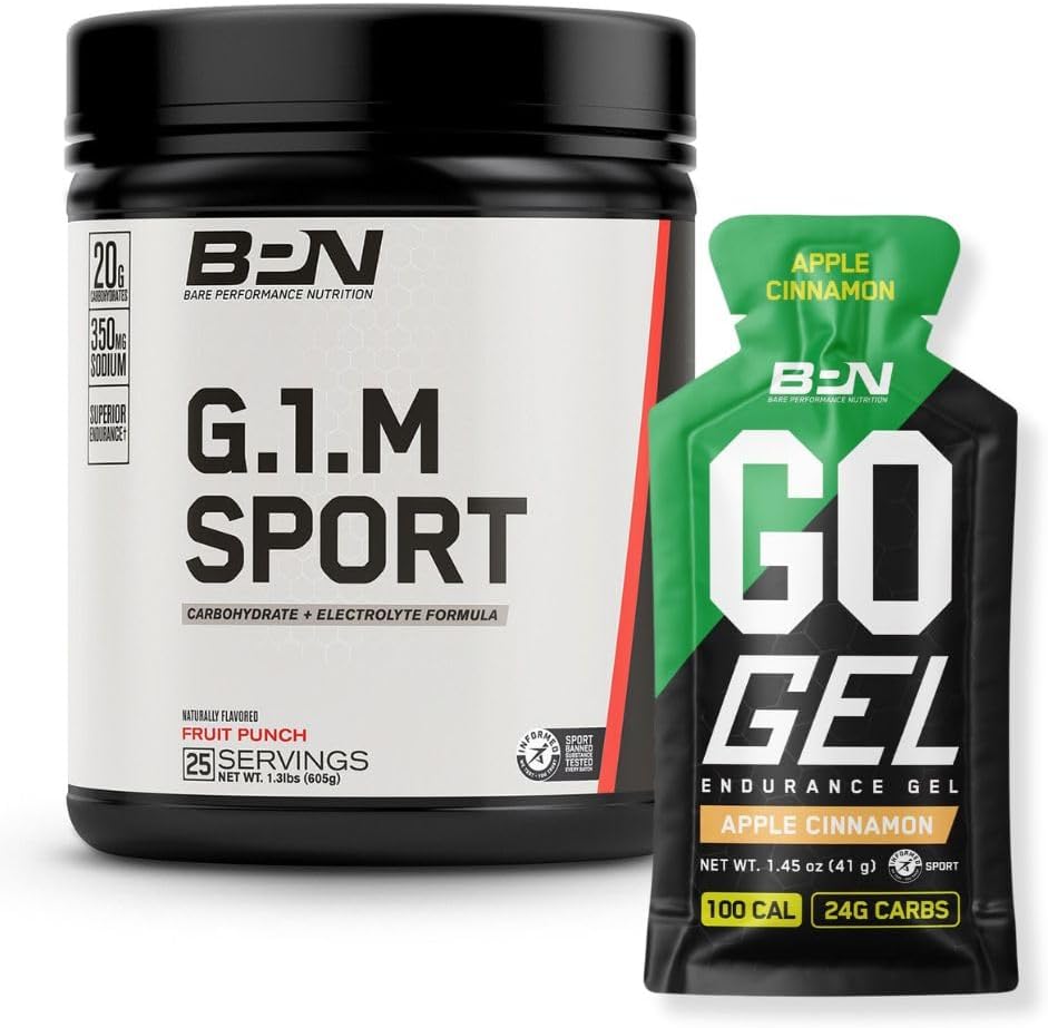BARE PERFORMANCE NUTRITION BPN G.1.M. Sport Endurance Eğitim Yakıt & Go Gel Endurance Gel Apple Cinnamon Sche