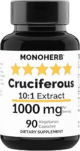 MONOHERB Cruciferan Extract 1000 mg - 90 Κάψουλες χορτοφάγων