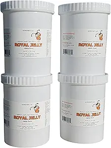 100% Pure Organic Fresh Royal Jelly, Wellness ve Beauty (4kg) için inanılmaz Superfood