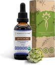 Tribe Artichoke USDA Organik | Alkol Özgür Tür, Yüksek Lisans Herbal Drops | %100 sertifikalı Organik Artichoke (Cynara scolymus) 2 ozz