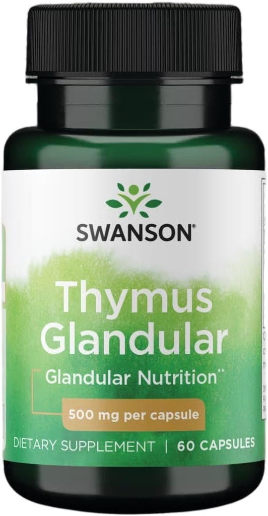Swanson Raw Youmus Glandular 500 Milligram