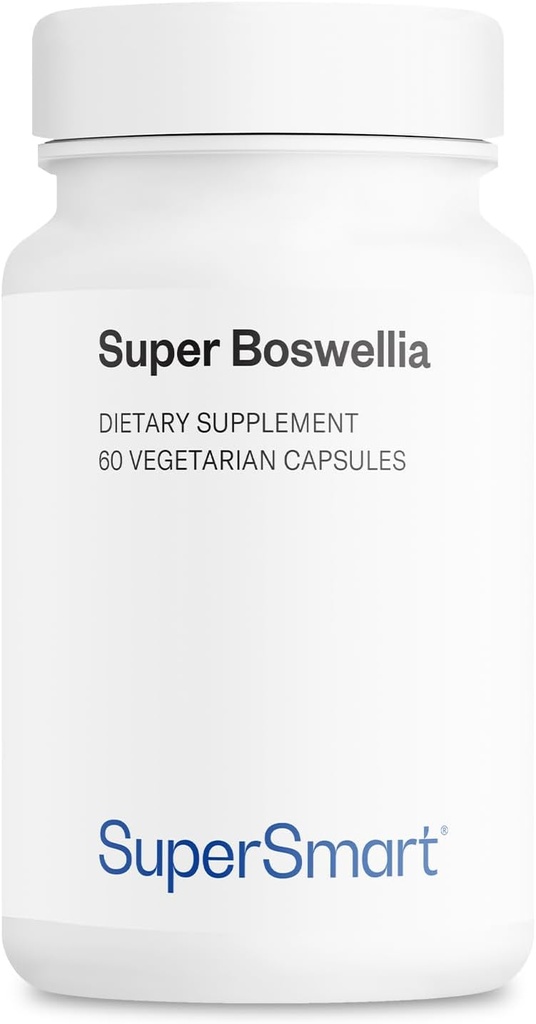 Supersmart Super Boswellia Extract 100mg ανά ημέρα (Patented & High Strength) - ApresFlex Boswellia Serrata συμπλήρωμα - 20% AKBA 