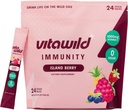 Immunity + Hydration Electrolyte Drink | Elderberry & çinko Immune Support Hydration Packets | C 1000 mg | Immune Support Supplement | Acil Yaşlı Vitamin C ve Çinko