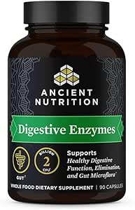 Eski Beslenme Digestive Enzymes, Destekler Gut Health, Sağlıklı Digestatif Fonksiyonlar, 90 Ctt