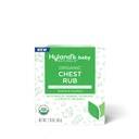 Hyland'ın Baby Organic Chest Rub, Soothe ve Comfort, Organik Lavender, Peppermint ve Chamomile Flower Oil, Güvenli ve Nazi, Dermatolog Test Edildi, 1.76 Oz, Infant