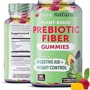 Yuve Fiber Gummies - Lezzetli Fiber Gummy Supplement - Supports Digestive Health & Regularity - Vegan & Gluten-Free Fiber Gummies for Yetişkinler & Women - Non-GMO & Low Sugar - 60Ct (2 Pack)