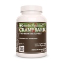 Remedy'nin beslenme Cramp Bark | 1.000 mg, 60 Vegan Capsules Herbal Diyetsel Supplement | İki Ay Supply