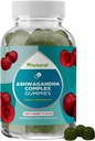 Erkekler ve Kadınlar için Calming Ashwagandha Gummies - 30:1 Root Extract with çinko ve Vitamin D - Tasty Adaptogen Stress Gummies for Yetişkinler for Energy & Mood Support (60 hizmet)