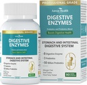 800 mg Erkekler ve Kadınlar için Probiyotikler & Organik Prebiyotikler, 8 Key Enzymes, Protease, Amylase & Lipase for Bloating, Gas Relief, Non-GMO | 90 Capsules