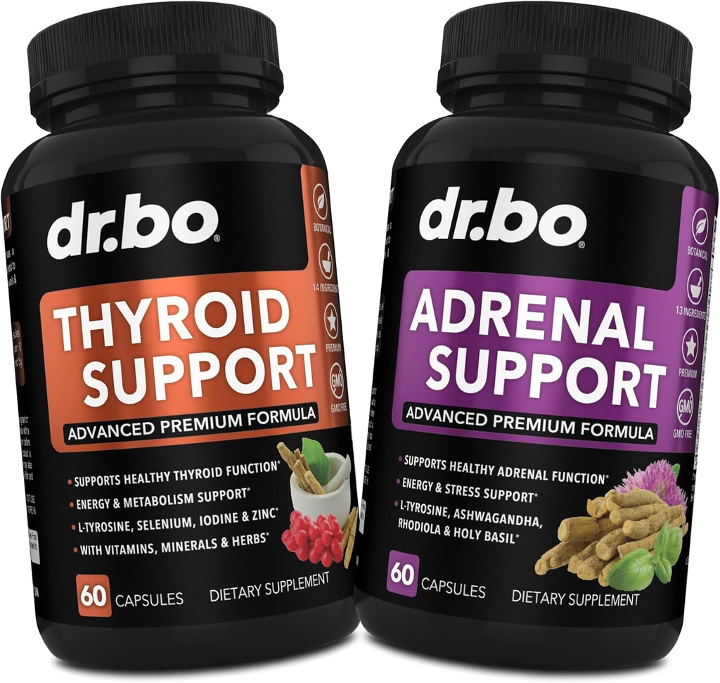 DR. BO Yourroid Adrenal Supplements for Women & Men