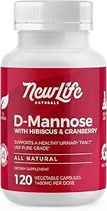 NewLife Naturals D-Mannose Κάψουλες 