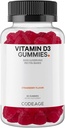 Kodaj Vitamin D3 Gummys, D3 5000 IU Gummies Cholecalciferol 125 mcg - 2Month Supply - Soft Pectin-Based, Animal Gelatin-Free Vitamins Gummy, Strawberry, Gluten-Free - 60 Gummies Cholecalciferol 125 mcg - 2Month Supply - Soft Pectin-Based, Animal Gelatin-Free Vitamins Gummy, Gluten-Free - 60 Gummies Cholecal