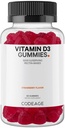 Kodaj Vitamin D3 Gummys, D3 5000 IU Gummies Cholecalciferol 125 mcg - 2Month Supply - Soft Pectin-Based, Animal Gelatin-Free Vitamins Gummy, Strawberry, Gluten-Free - 60 Gummies Cholecalciferol 125 mcg - 2Month Supply - Soft Pectin-Based, Animal Gelatin-Free Vitamins Gummy, Gluten-Free - 60 Gummies Cholecal