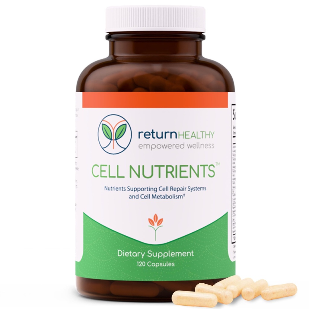 Hücre Nutrients | Hücreleri ve Membran Onarım & Hücre Metabolism | Kansere Yardım & Daha Fazla | Mitochondrial Supplements | Non-GMO, Vegan, 120 caps