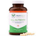 Hücre Nutrients | Hücreleri ve Membran Onarım & Hücre Metabolism | Kansere Yardım & Daha Fazla | Mitochondrial Supplements | Non-GMO, Vegan, 120 caps
